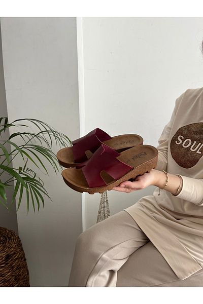 MFCreasyon Women's High Sole Summer Beach Street Indoor Slippers