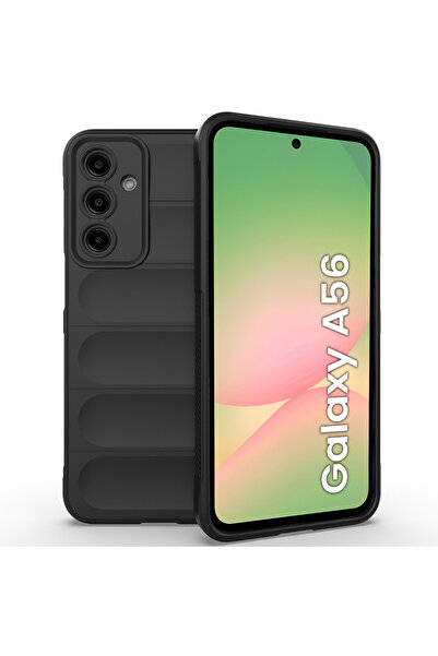 Rivor Samsung Galaxy A56 Uyumlu Kılıf Kamera Korumalı Parmak İzi Bırakmaz İçi...