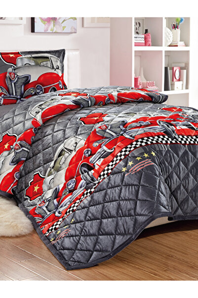 Sleep Night Kids Velvet Comforter Set 3 Pcs Single Size 150 X 200 Cm with bed sheet and pillow case