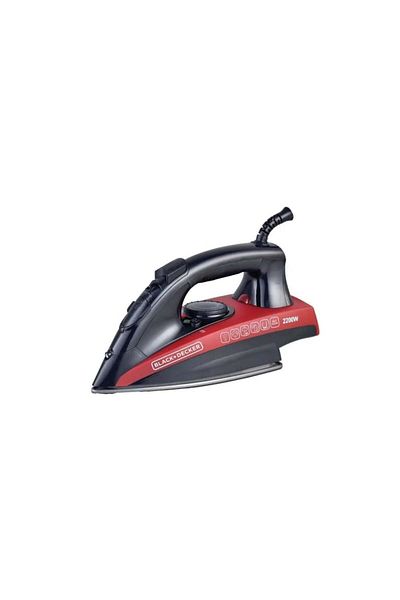 Black&Decker Steam Iron 220 ml 2200 W X2200-B5 Black/Red