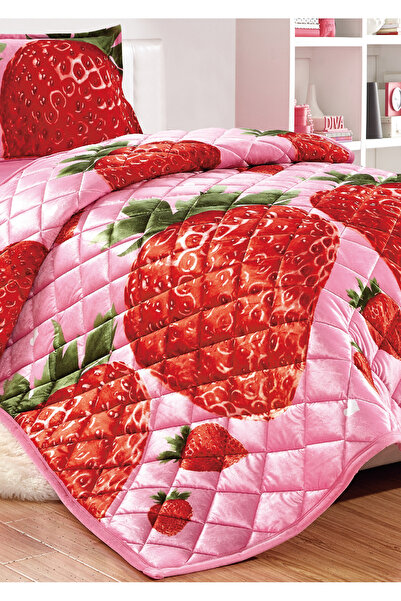 Sleep Night Kids Velvet Comforter Set 3 Pcs Single Size 150 X 200 Cm with bed sheet and pillow case