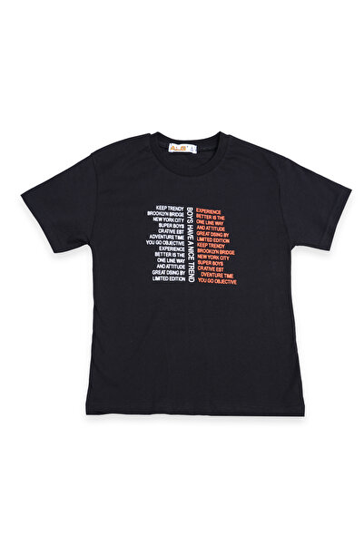 ALG KİDS Trendy Text Print T-Shirt
