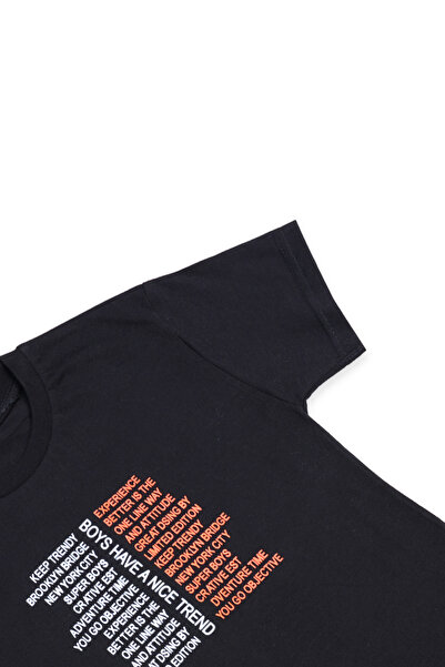 ALG KİDS Trendy Text Print T-Shirt