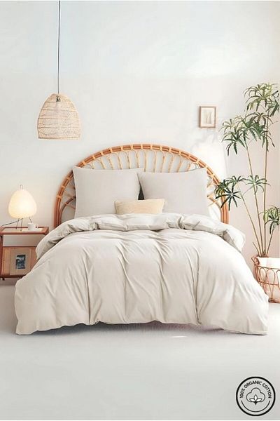 VESSİNOHOME Σετ Παπλωματοθήκη - 100% Cotton Runforce (2 τμχ Παπλωματοθήκη και 2 Μαξιλαροθήκες)
