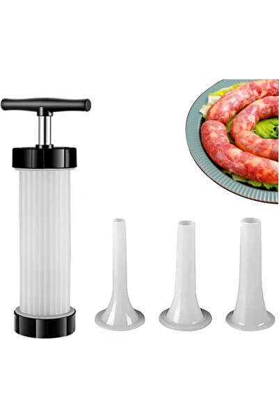 Arabest Sausage Stuffer,Homemade Manual Sausage Maker,Food Grade Sausage Stuf...