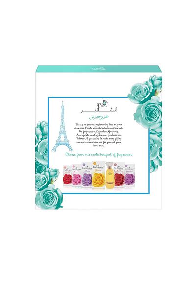 ENCHANTEUR EDT & Perfumed Deodorant Giftpack- Gorgeous, Gift Of Love, 175 ml
