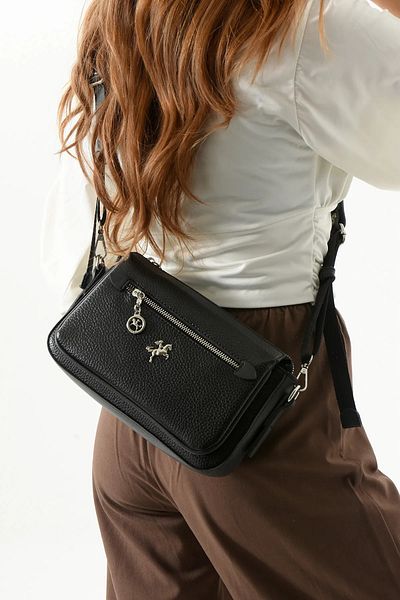 Nas Bag Multi-Eye, Poștaș, Textura moale, Geantă pentru femei (Lățime:24xLungime:15)