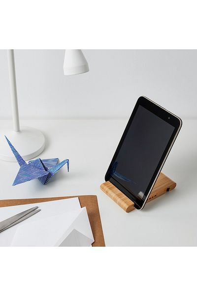 IKEA 3 x Bamboo Mobile Phone/Tablet Holder