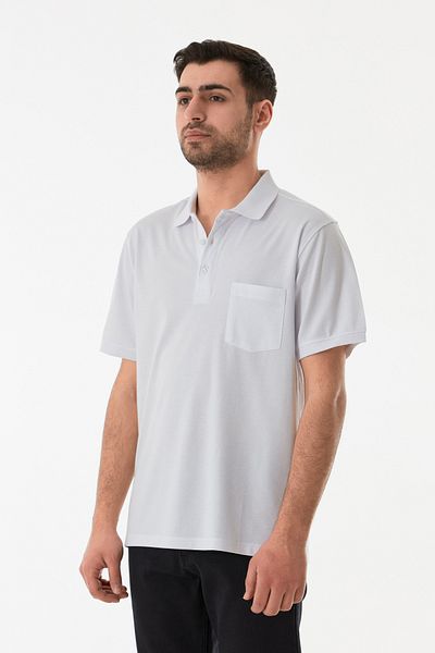 Fulla Moda Μπλουζάκι με γιακά πόλο με τσέπες