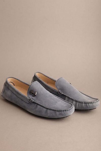 Gondol Loafer clasic pentru bărbați din piele naturală Ice Blue 42 Model nr: 20158