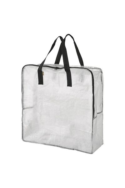 IKEA DIMPA Storage Bag (Transparent, 65x22x65 cm) – Durable & Spacious Storage Solution