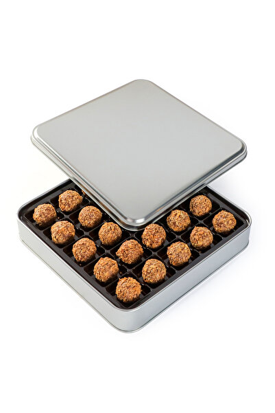 Hacı Şerif Tahinli Truffle Çikolata 25li (METAL KUTU)