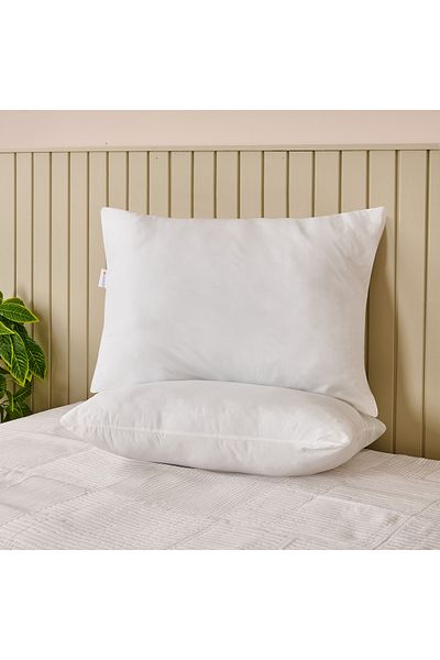 Evidea Soft 2-Piece Microfiber Pillow - White - 50X70 cm