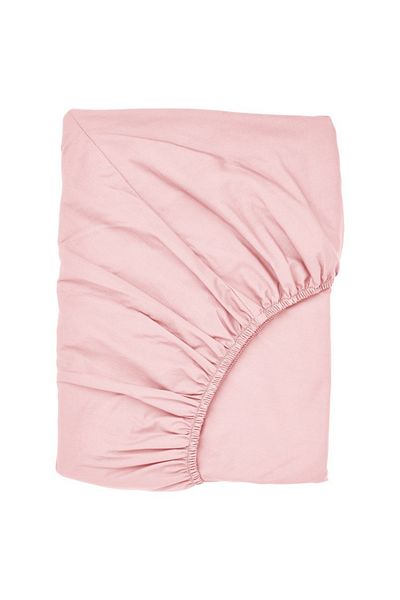 IKEA ULLVIDE Light Pink Fitted Sheet – 90x200 cm | Soft, Breathable & Durable