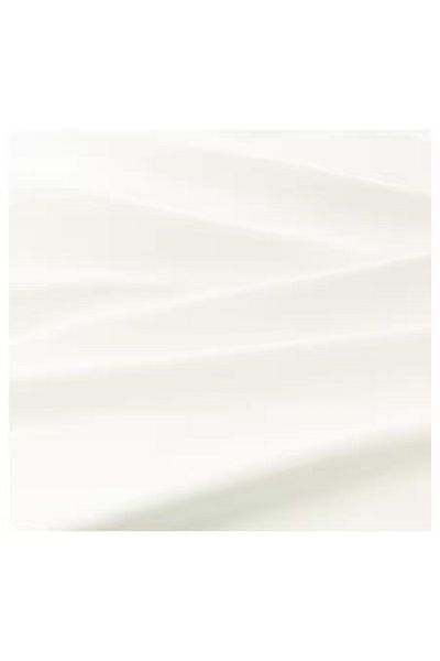 IKEA ULLVIDE Fitted Sheet, White – Soft, Breathable & Durable | 90x200 cm
