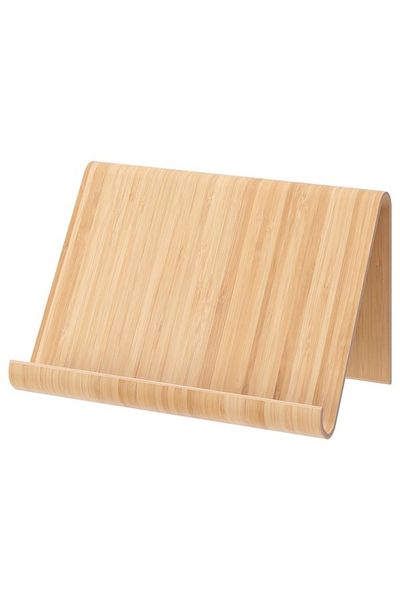 IKEA VIVALLA Tablet stand, bamboo veneer, 26x17 cm (Bamboo) – Stylish & Eco-Friendly Stand