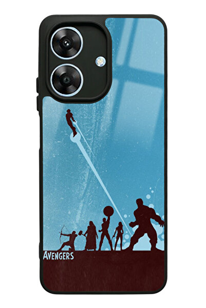 Spoyi Oppo Realme Note 60 Avengers Design Glossy Phone Case