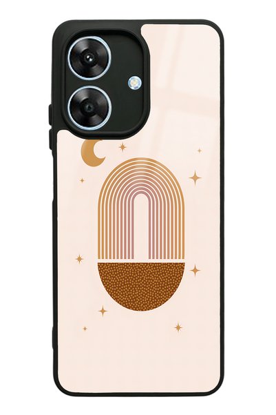 Spoyi Oppo Realme Note 60 Glossy Phone Case with Nude Art Night Design