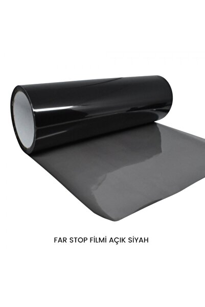 VİTEKSA Foil Far Stop Film 30 Cm. X 10 Mt. Light Black