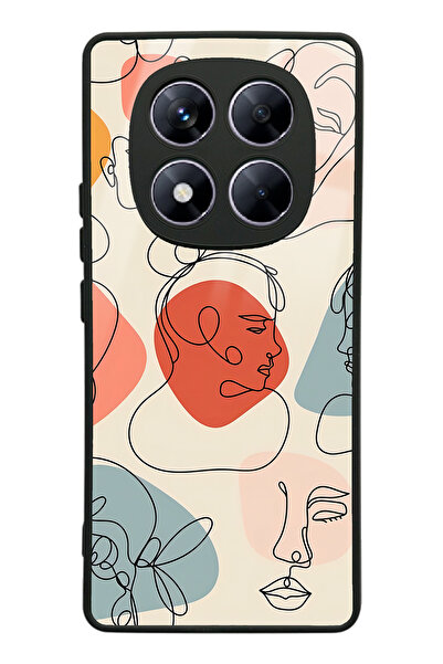 Spoyi Xiaomi Redmi Note 14 Pro 5G Nude Maske Tasarımlı Glossy Telefon Kılıfı
