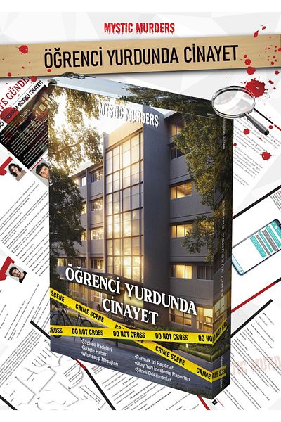 Planet Butik Detective Murder Solving Game - Murder in the Student Dormitory