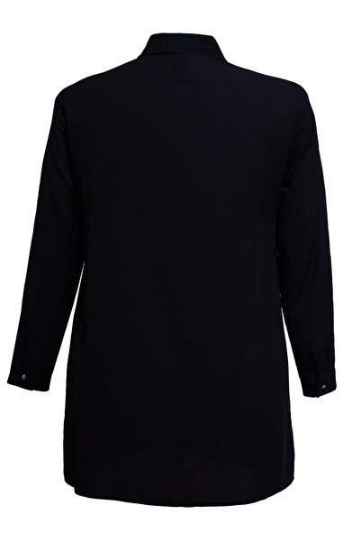 Alvina Large Size Stone Detailed Tunic 20397