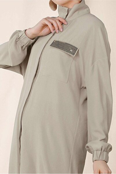 Alvina Elastic Tunic 4053 with Cuffs and Skirt Nib