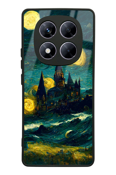 Spoyi Xiaomi Redmi Note 14 Pro 4G Van Gogh Tasarımlı Glossy Telefon Kılıfı