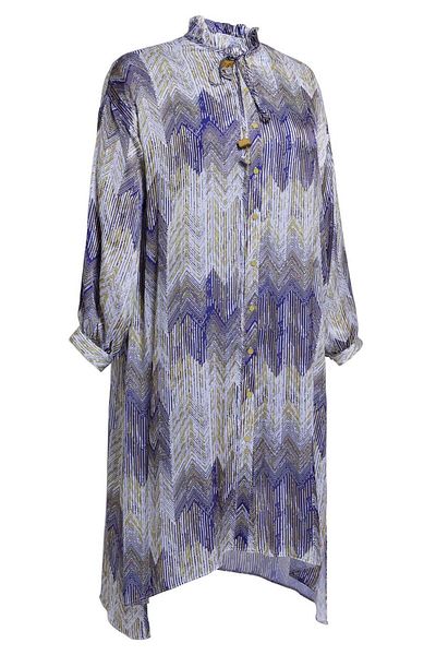 Alvina Plus Size Patterned Tunic 20521