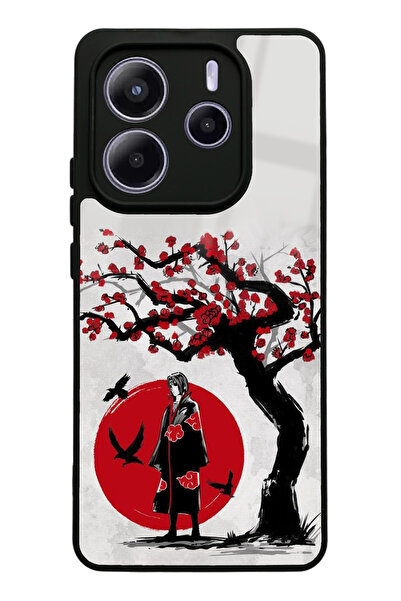 Spoyi Xiaomi Redmi Note 14 4G Yaşam Ağacı Tasarımlı Glossy Telefon Kılıfı