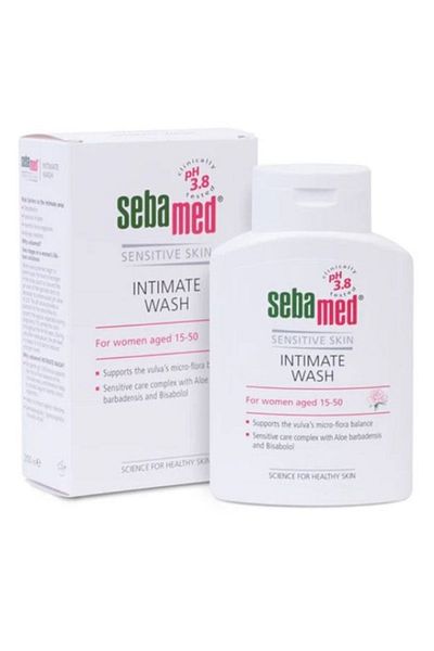 Sebamed Feminine Intimate Wash For Sensitive Skin Ph 3.8, 200ml