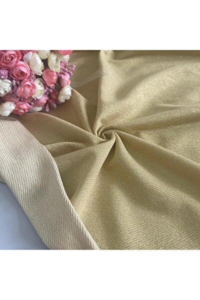 Kaf Kumaş Țesătură cu două fire Gold Simli Diagonel