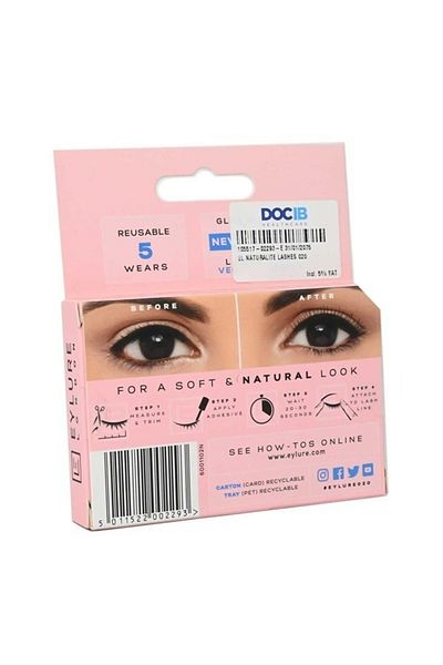 Eylure Volume Plus Strip False Lashes, No 100