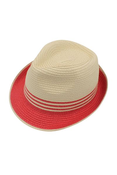 BM GİFT DESİGN Men's beach hat nature with pink