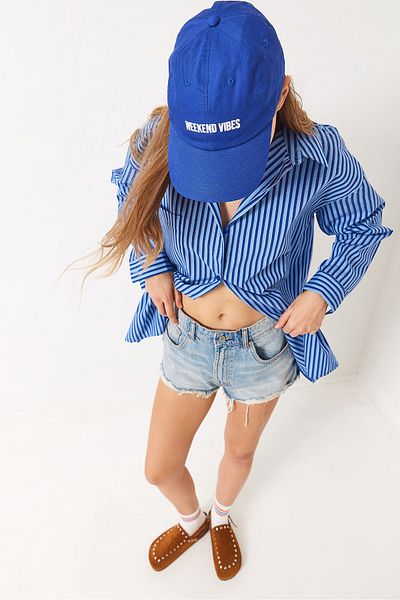 Bianco Lucci Damen-Hemd aus Popeline mit einer Tasche und Seitenschlitzen, gestreift, 2557 60283069