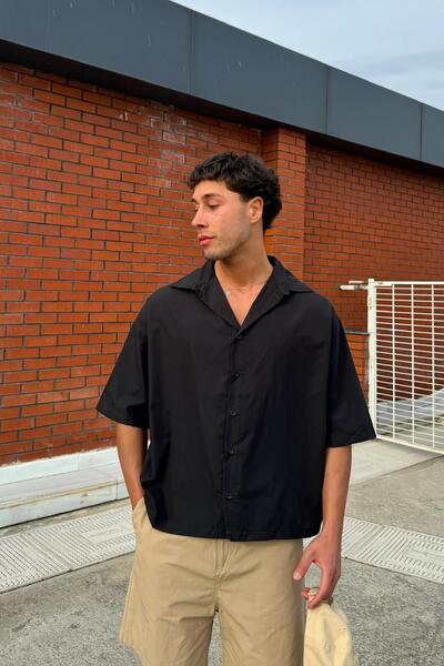 Flaw Wear Osnovni Crna majica kratkih rukava