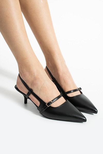 diclepolat Geantă Stiletto de damă cu toc ascuțit Pantofi negri