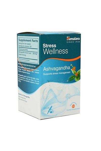 Himalaya Herbals Ashvagandha Relieves Stress And Boosts Energy, 120 Tablets