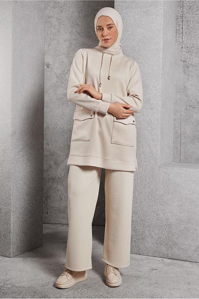 Alvina Pocket Detail Tracksuit Tunic 45266