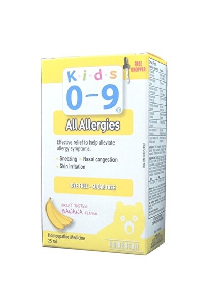 Kids 0-9 All Allergies Drops, 25 ml