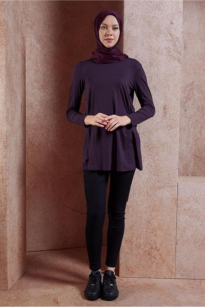 Alvina Crew Neck Tunic 44788