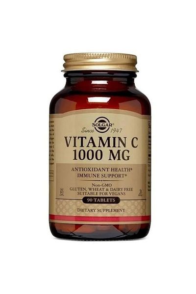 Solgar Vitamin C 1000 Mg, 90 Tablets