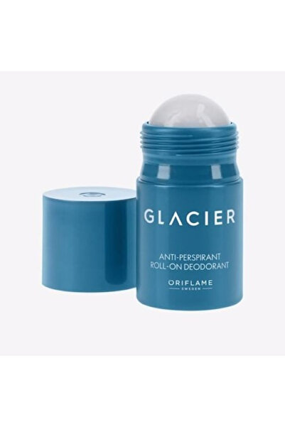 Oriflame Glacier El Set (perfume 100, roll-on 50) + Badge