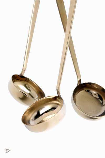 rubihome Lux Gold Ladle Sauce and Food Ladle