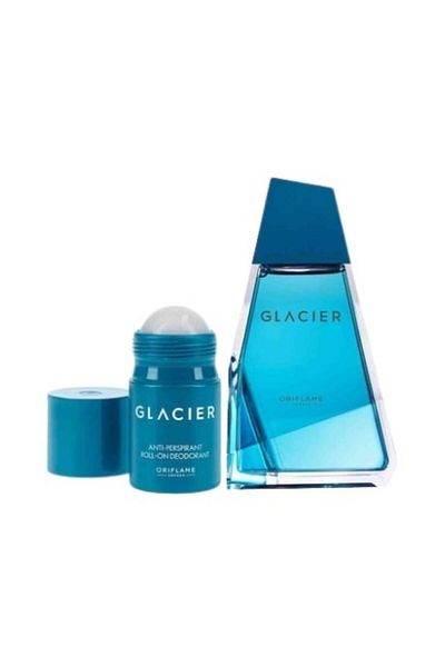 Oriflame Glacier set for men (perfume 100 ml, roll-on 50)