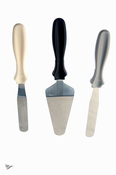 rubihome Triple Silicone Handle Spatula Set