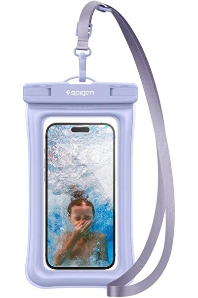 Spigen Spigen Aqua Shield Floating Universal Waterproof Phone Underwater case 1 Pack IPX8 A610 Aqua Blue