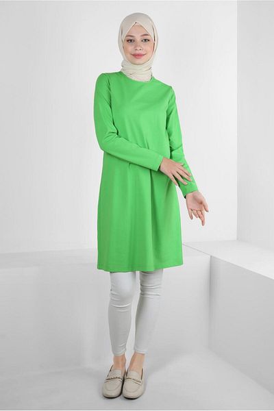 Alvina CYCLING COLLAR FLAT TUNIC 43942