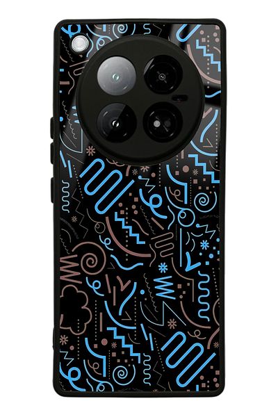 Spoyi Teleplus Infinix Zero 40 4g Geometric Design Glossy Phone Case