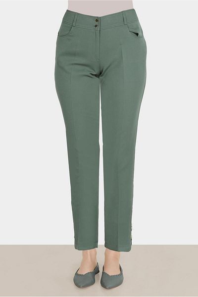 Alvina Pantaloni cu fermoar 70369